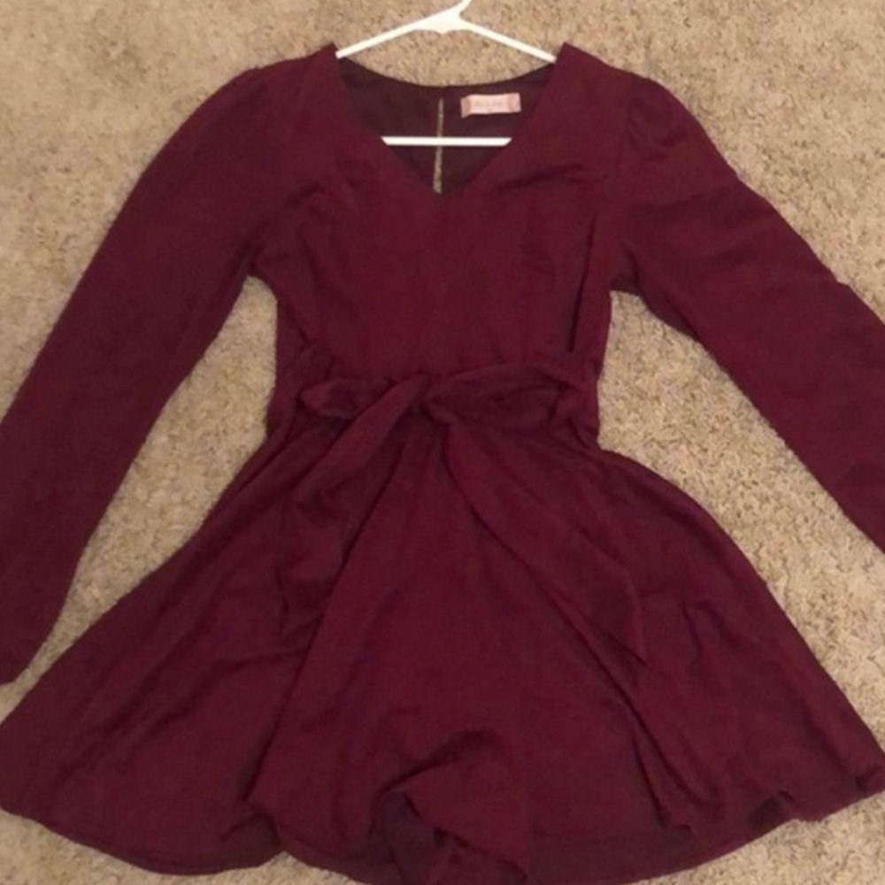 NWOT alterd state maroon romper